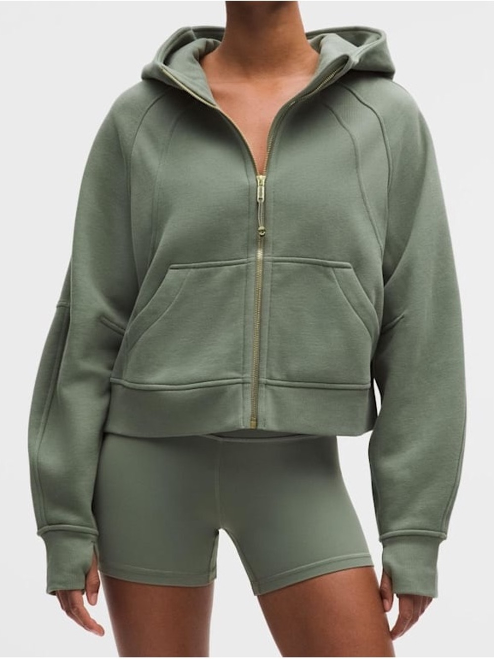 7-16 NWT size M/L Lululemon Scuba Oversized Funnel Neck full-Zip CRBU